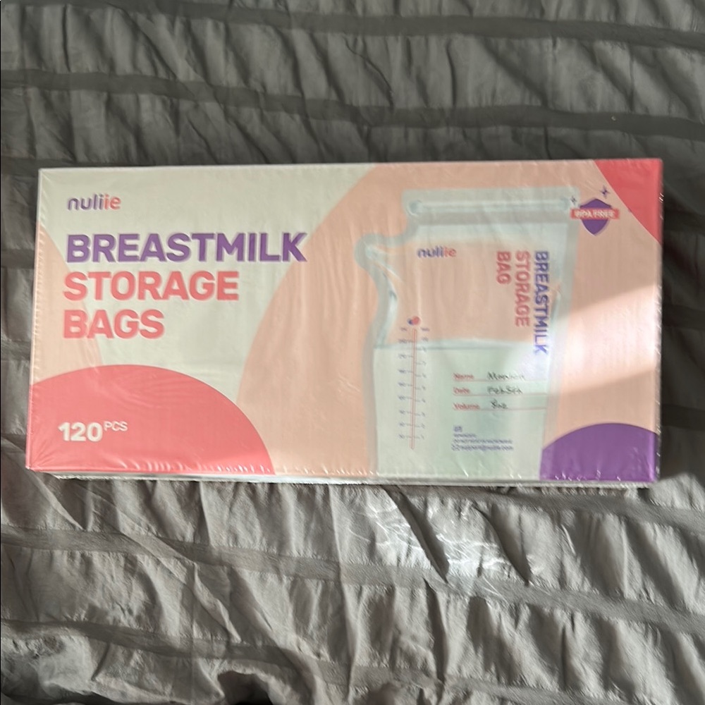 Nuliie Breastmilk Storage Bags 120 PCS